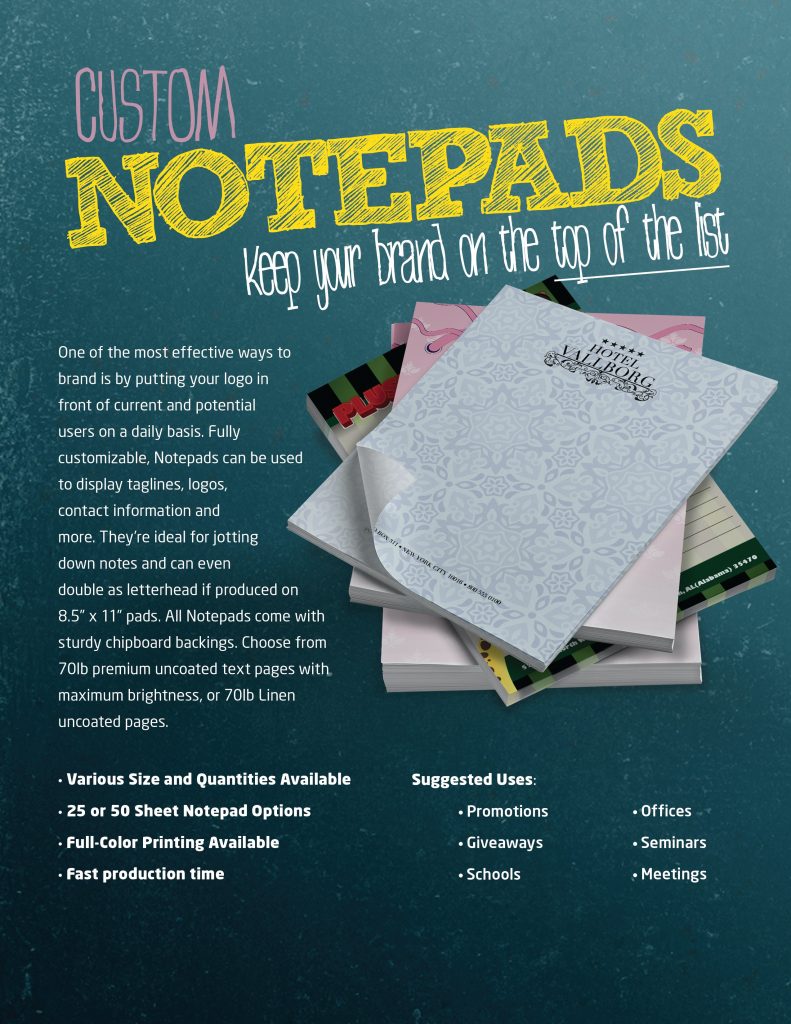 Image - flyer for notepads by Digital Marketing Partner