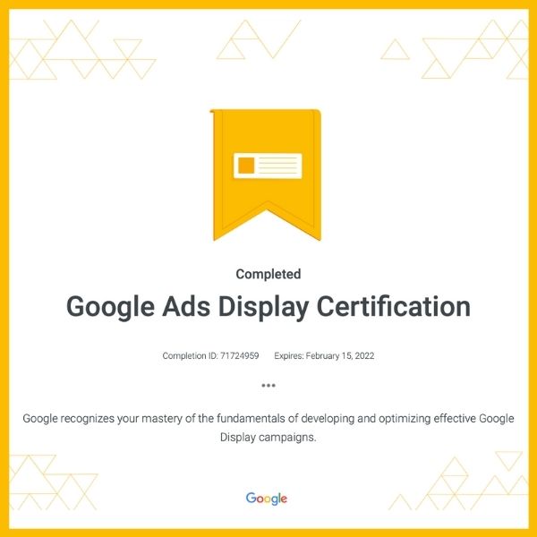Image - Google Ads Display certification
